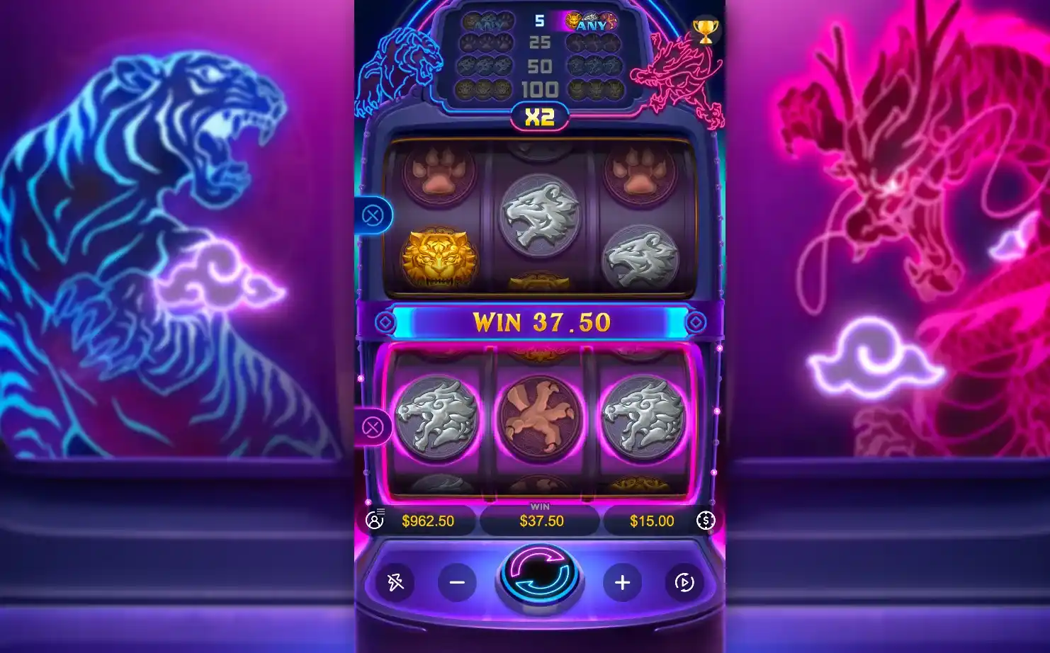 jogar Dragon Tiger Luck